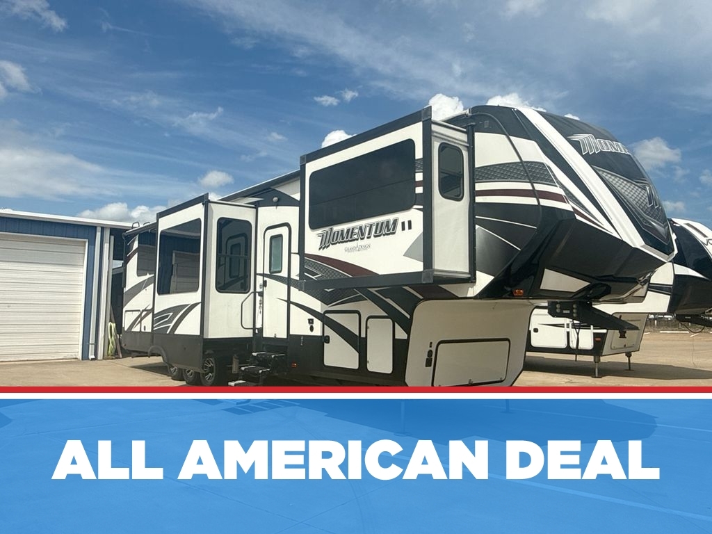 2018 Grand Design Momentum 376TH Fifth Wheel Toy Hauler RV