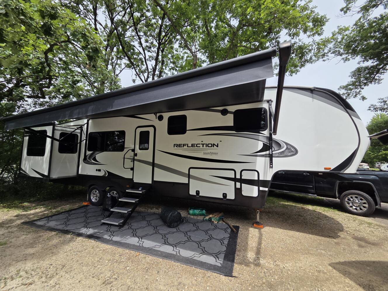 A photo of this 2022 Grand Design REFLECTION 340RDS