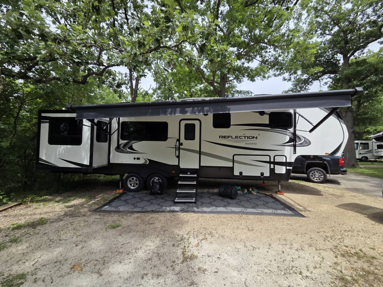 A photo of this 2022 Grand Design REFLECTION 340RDS