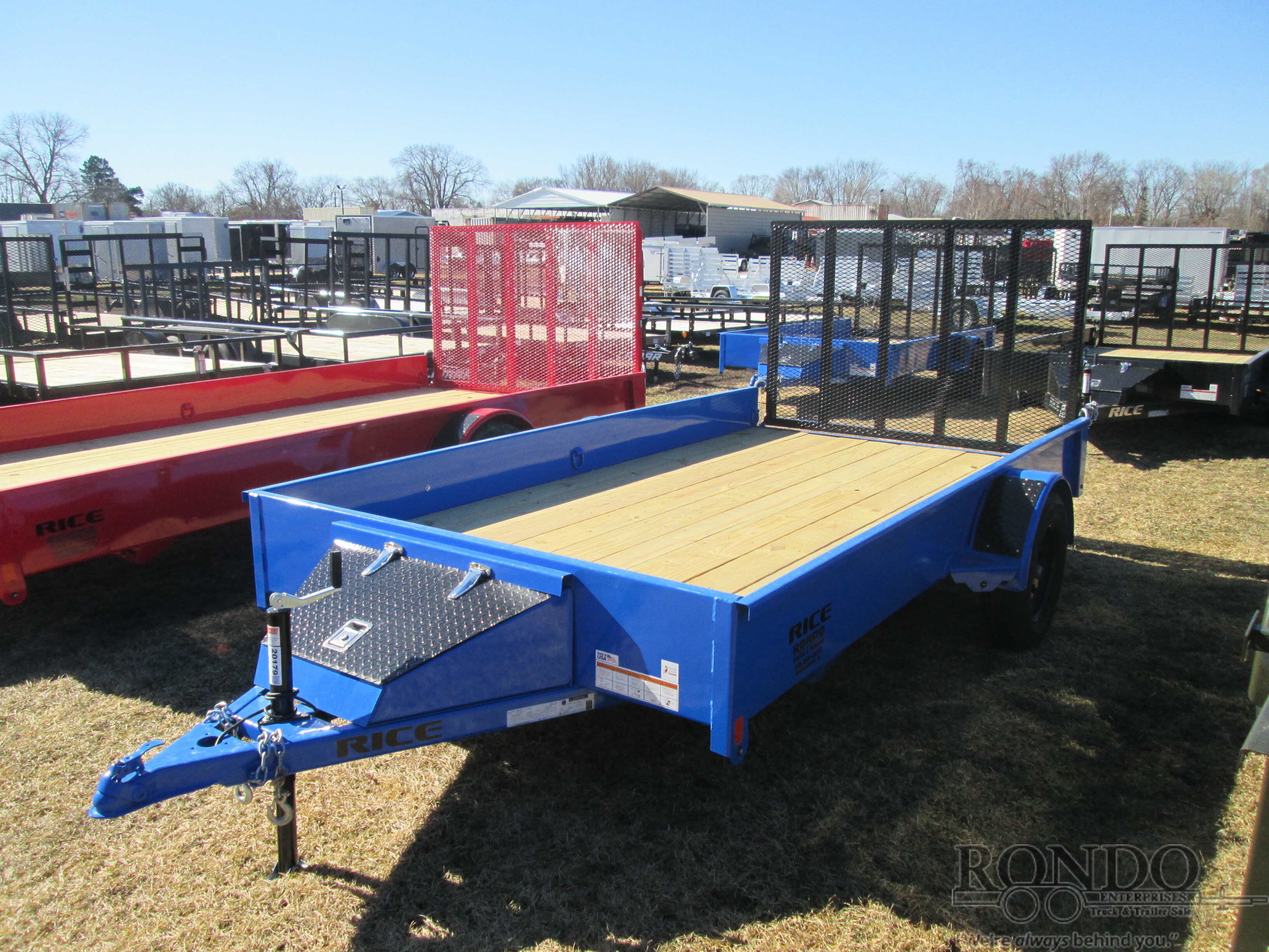2026 Rice Single Axle Utility SST7612 in Sycamore, IL