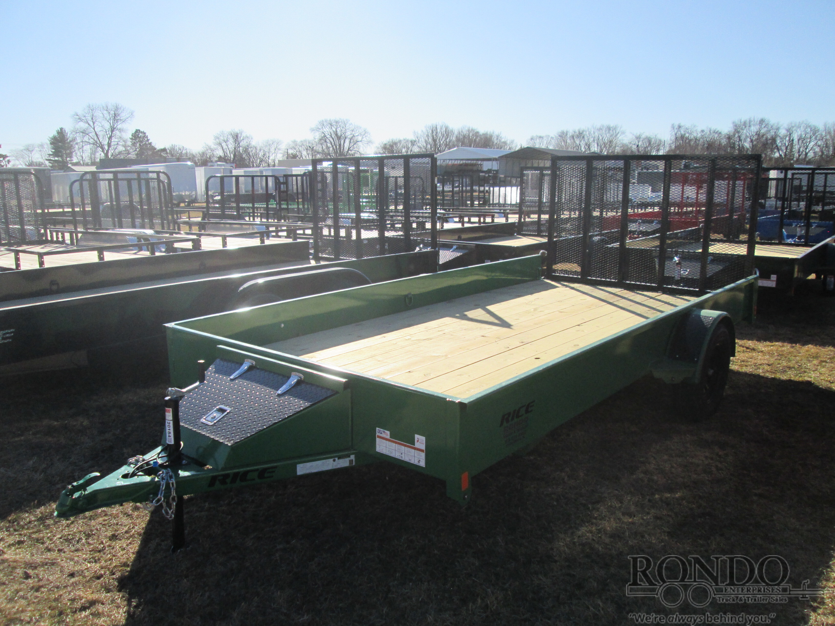 2026 Rice Single Axle Utility SST8214 in Sycamore, IL