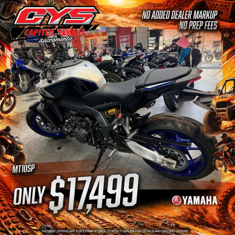 2026 Yamaha MT 10 SP 10 in Sacramento, CA