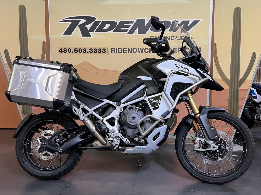 2023 Triumph Tiger 1200 Rally Explorer Matte Khaki Green RALLY EXPLORER in Chandler, AZ