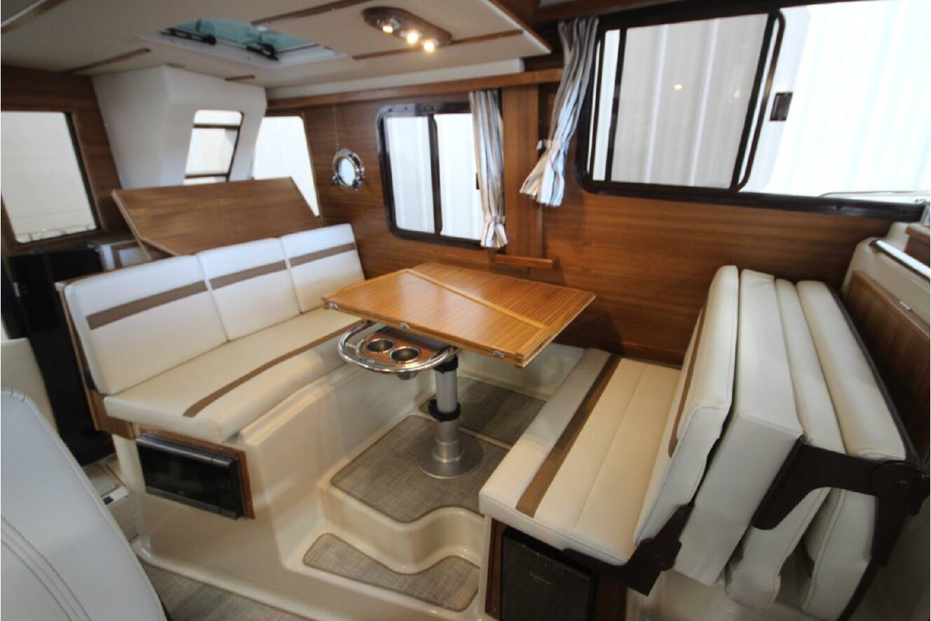 A photo of this 2026 Ranger Tugs R-31 Command Bridge Luxury Edition