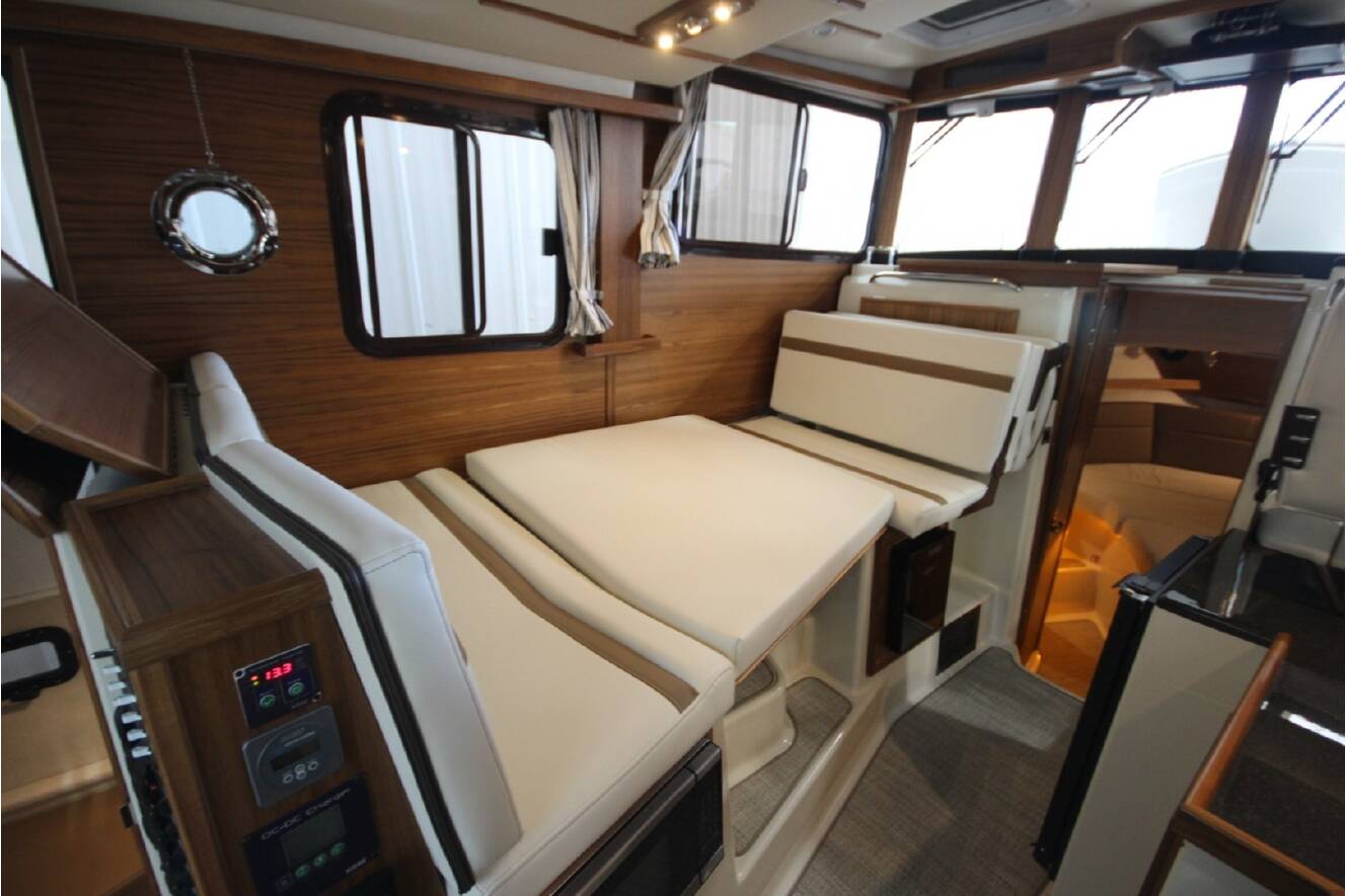 A photo of this 2026 Ranger Tugs R-31 Command Bridge Luxury Edition