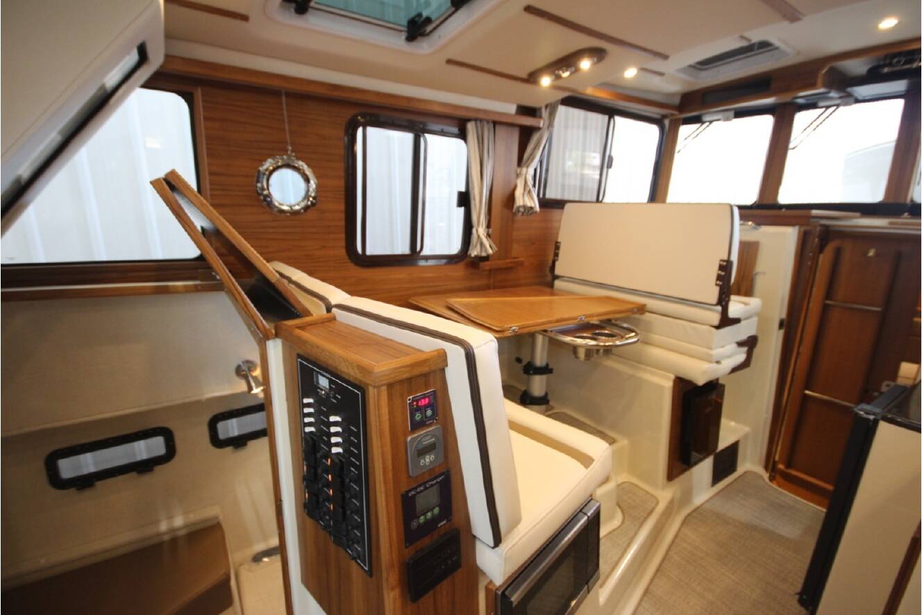 A photo of this 2026 Ranger Tugs R-31 Command Bridge Luxury Edition