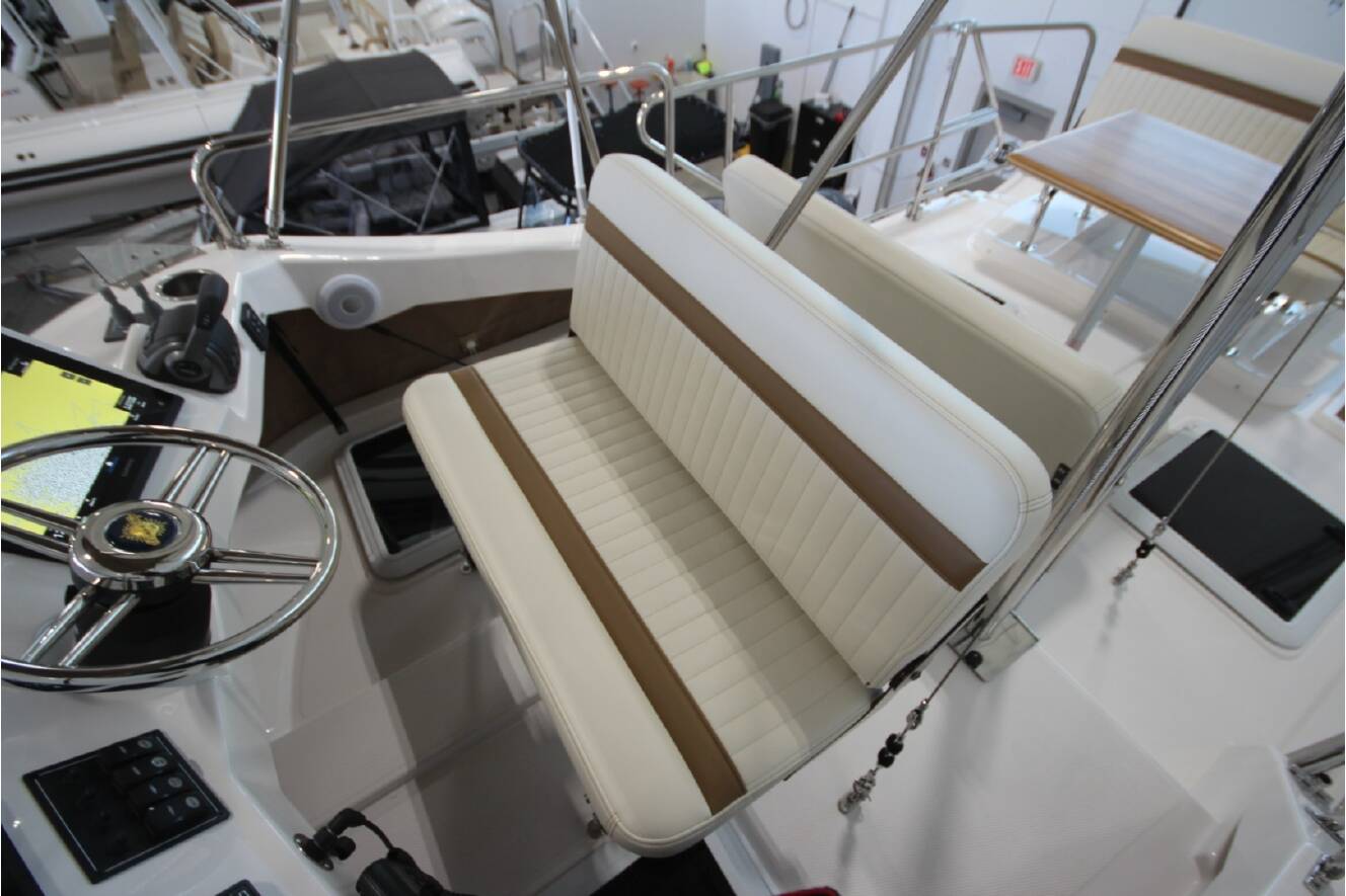 A photo of this 2026 Ranger Tugs R-31 Command Bridge Luxury Edition