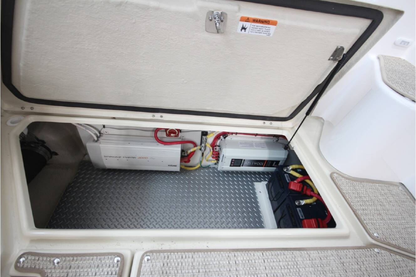 A photo of this 2026 Ranger Tugs R-31 Command Bridge Luxury Edition