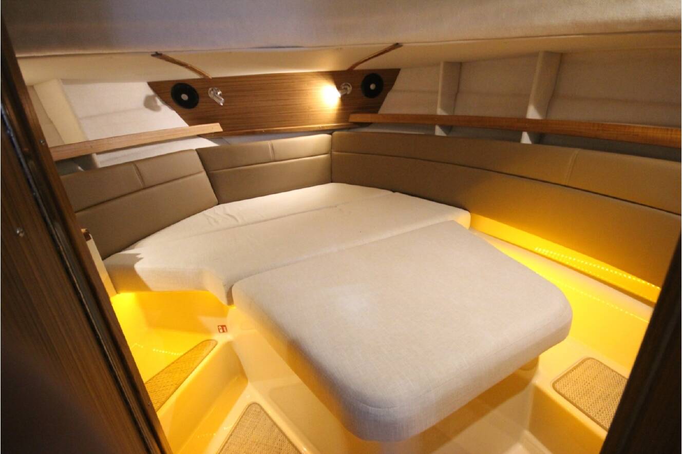 A photo of this 2026 Ranger Tugs R-31 Command Bridge Luxury Edition