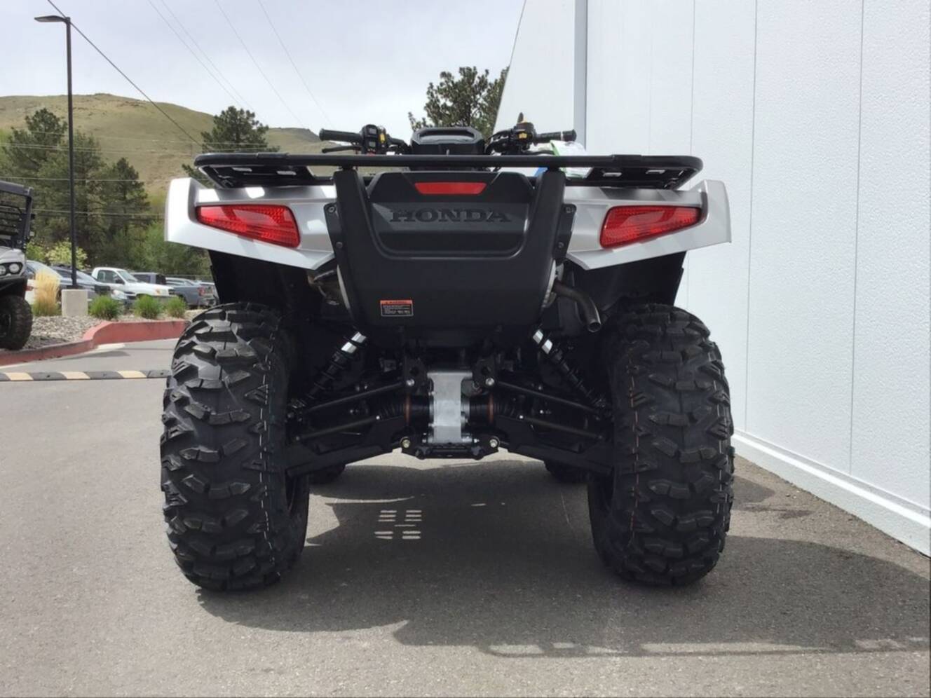A photo of this 2026 Honda® FourTrax Rubicon 700 4x4 Automatic Matte Silver