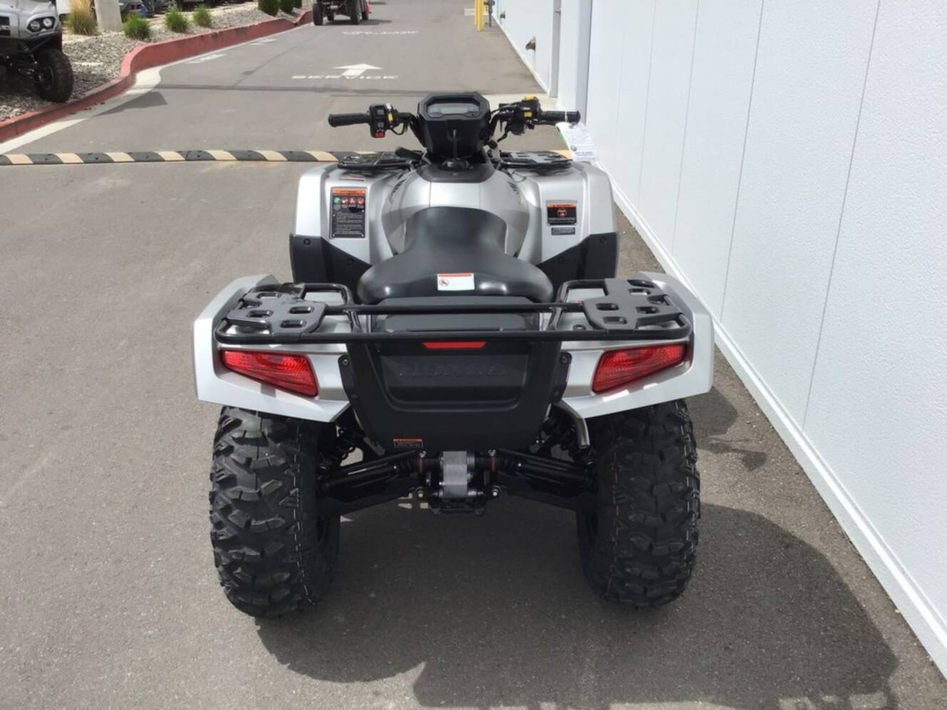 A photo of this 2026 Honda® FourTrax Rubicon 700 4x4 Automatic Matte Silver