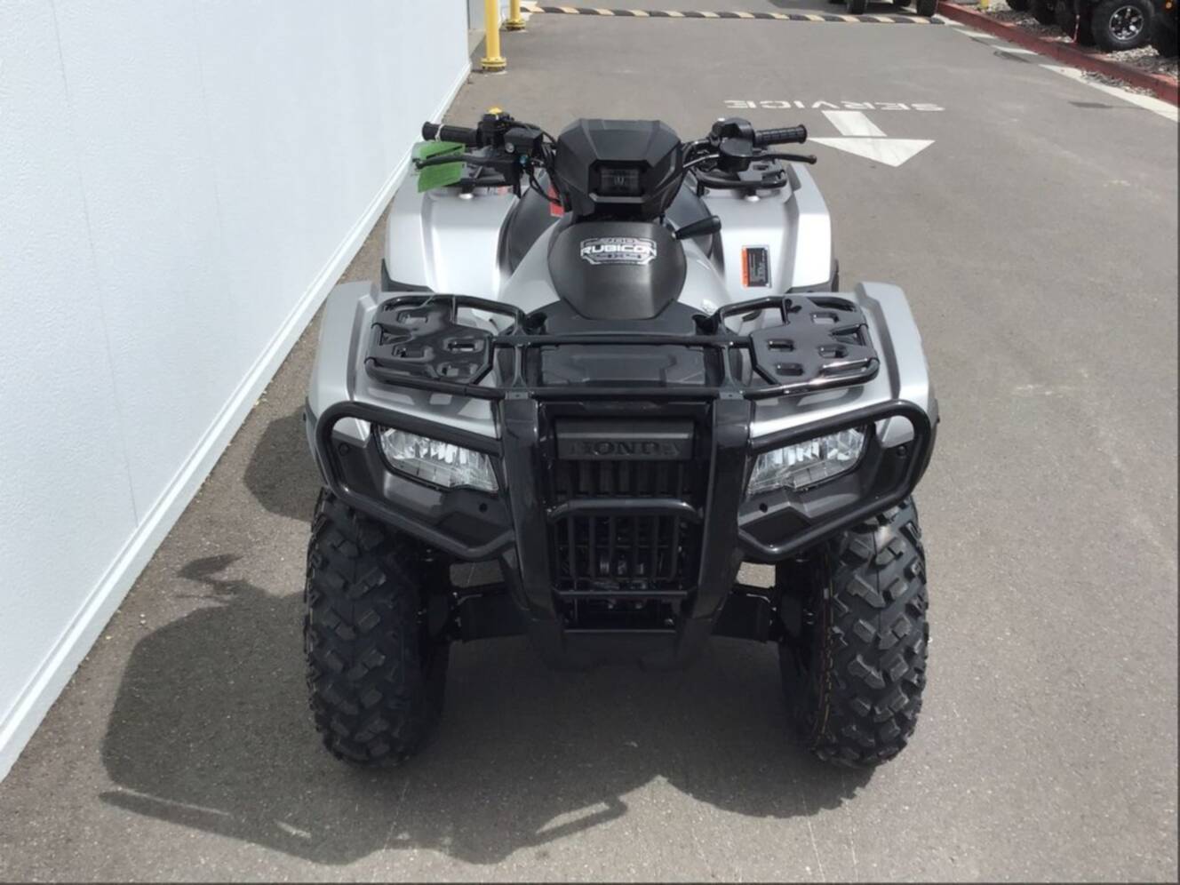 A photo of this 2026 Honda® FourTrax Rubicon 700 4x4 Automatic Matte Silver