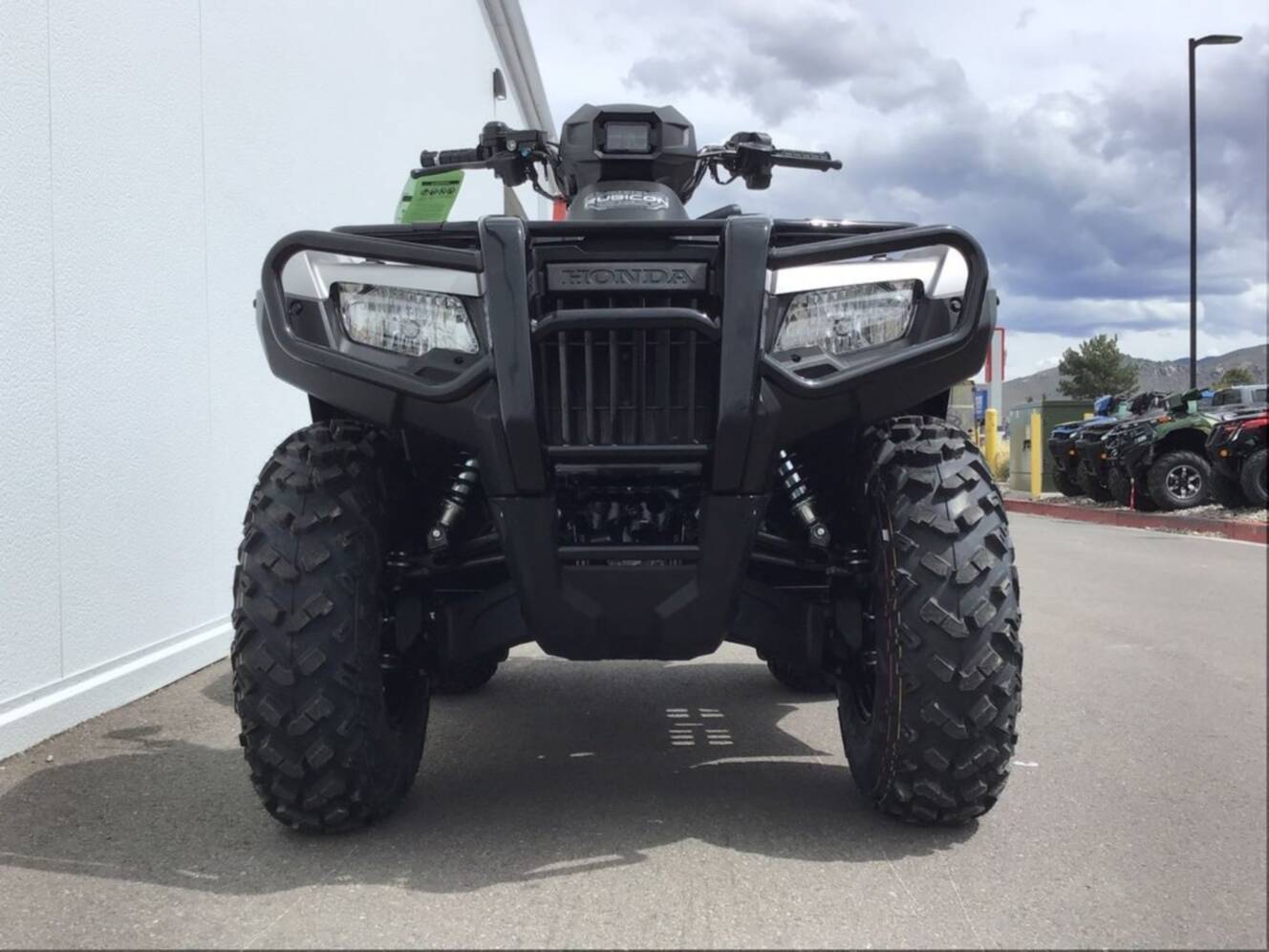 A photo of this 2026 Honda® FourTrax Rubicon 700 4x4 Automatic Matte Silver