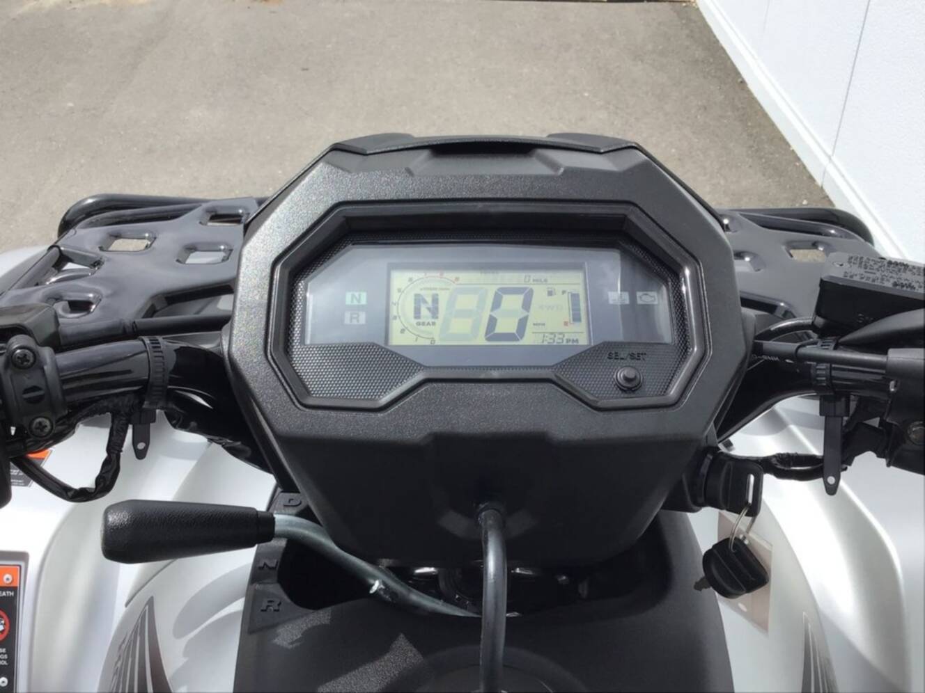 A photo of this 2026 Honda® FourTrax Rubicon 700 4x4 Automatic Matte Silver