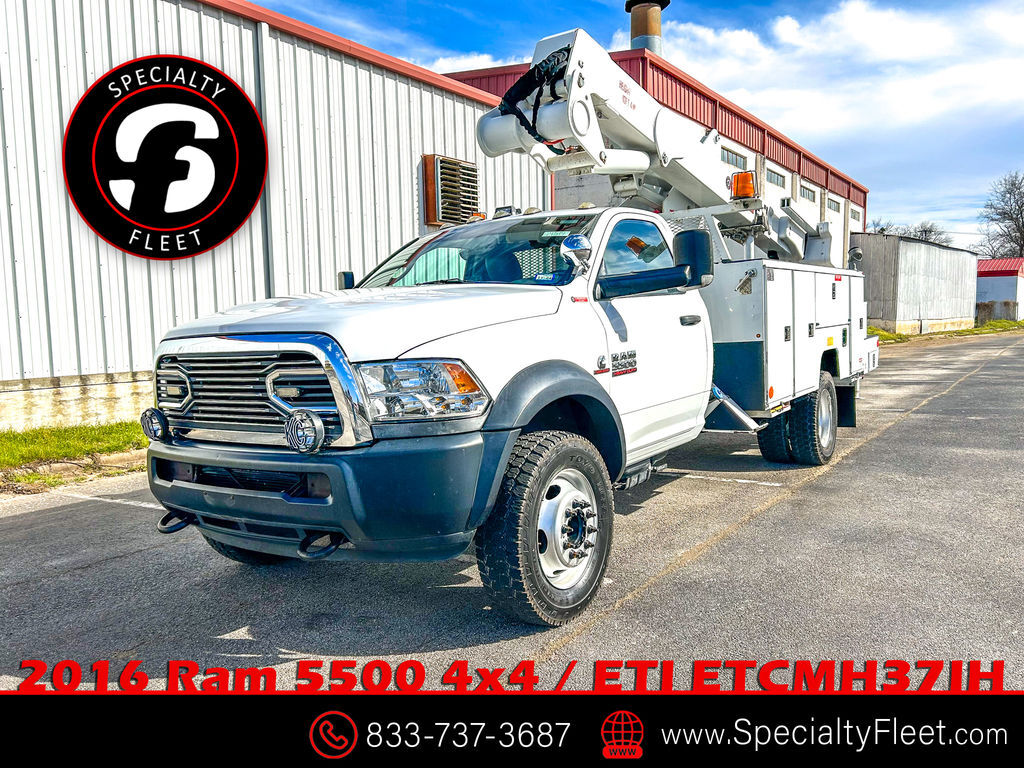 2016 ETI ETCMH37IH / Ram 5500 4x4 - Bucket Truck in Lindale, TX