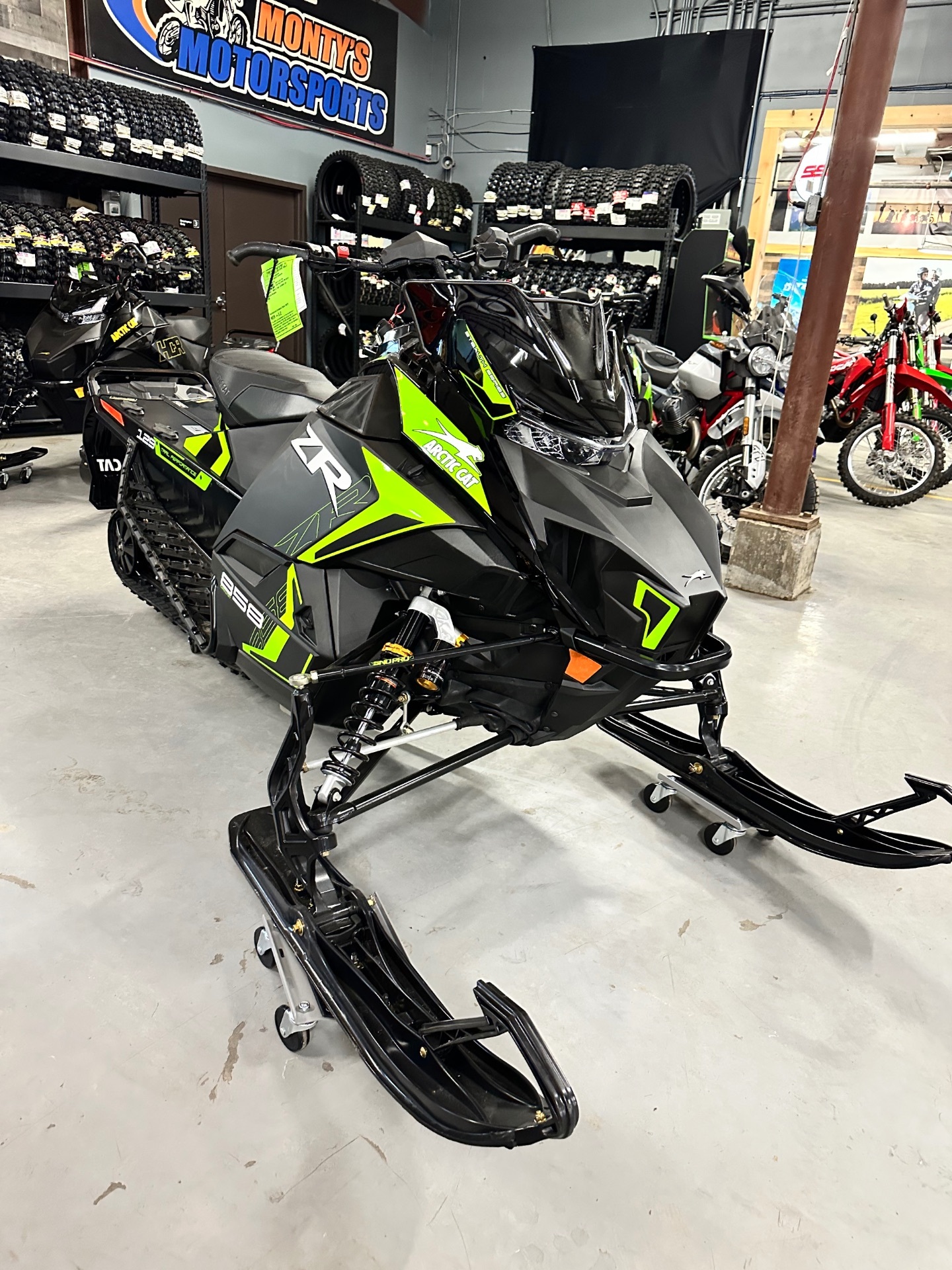2026 Arctic Cat ZR 858 Sno Pro 129 ES (Sport Gauge) 129 1.25 AWS SNO PRO ES SPORT GAUGE in westfield MA