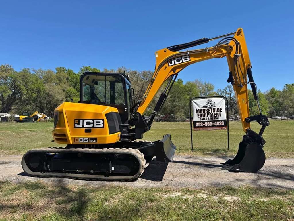 2023 JCB 85Z-2 Midi Excavator in Bushnell, FL