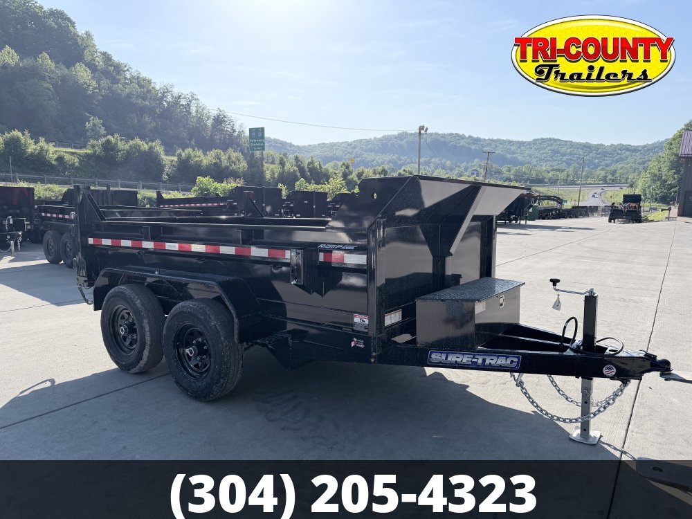 2026 Sure-Trac 6X10 10K SD LOW PROFILE DUMP TRAILER SINGLE RAM in Beaver, WV