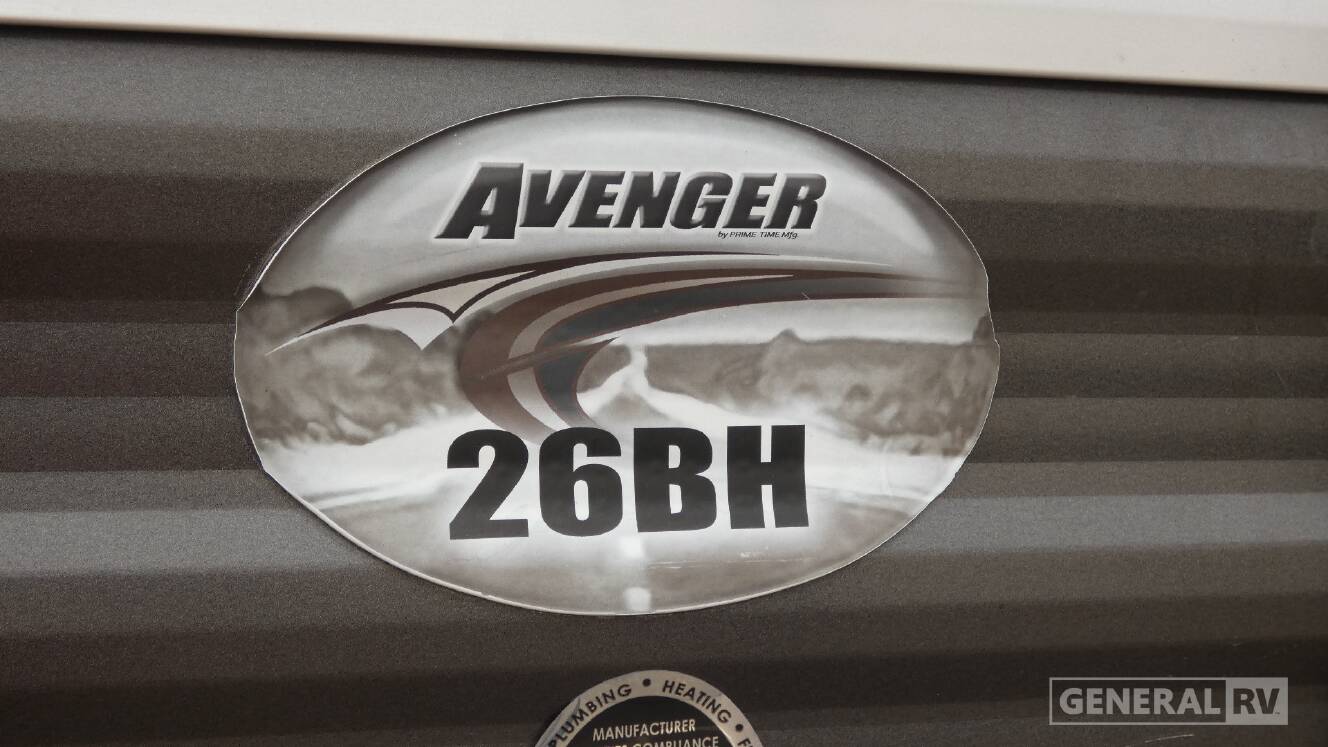 A photo of this 2018 Prime Time Rv AVENGER 26BH