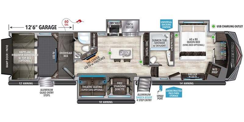 2020 Grand Design MOMENTUM 397 397THS in wixom MI
