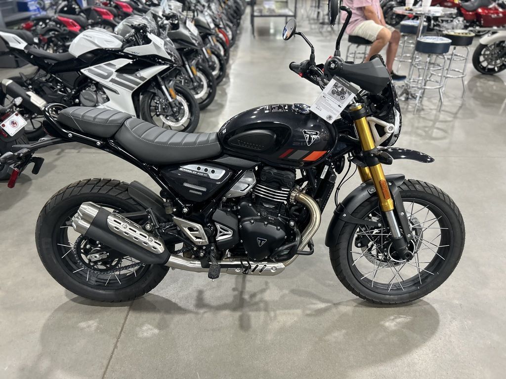 2026 Triumph Scrambler 400 XC Storm Grey 400 XC in Fayetteville, NC