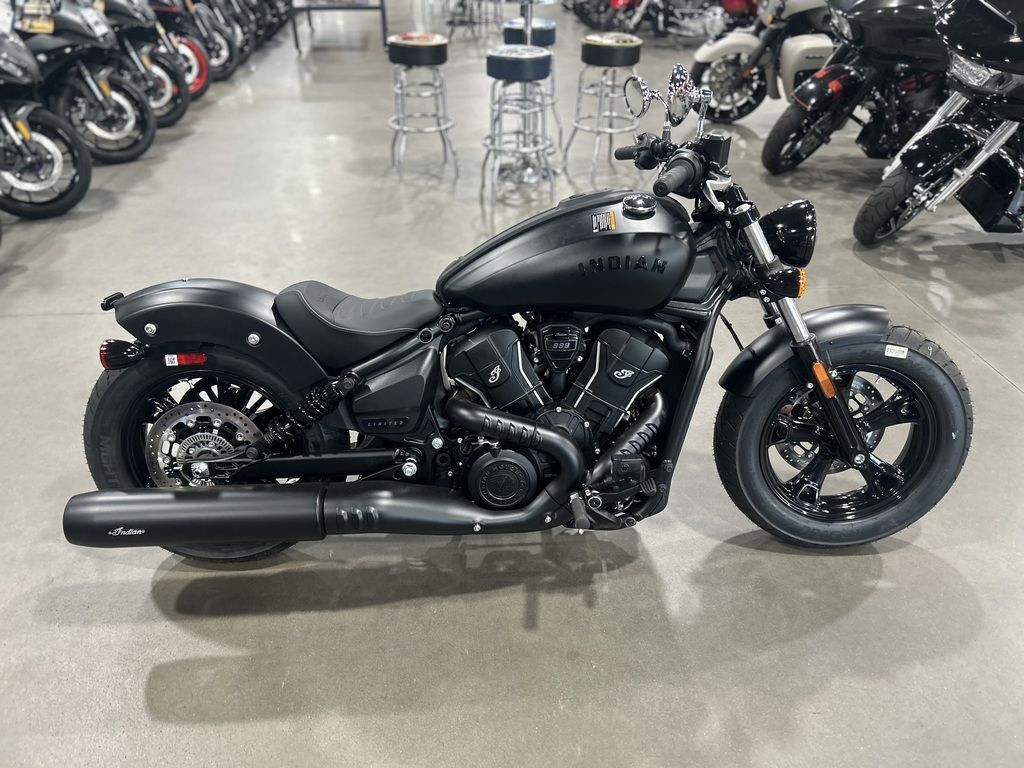 2025 Indian Motorcycle® Scout® Sixty Bobber Limited Black Smoke BASE in Fayetteville, NC