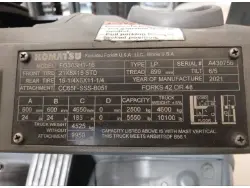 2021 Komatsu FG3OSHT-16