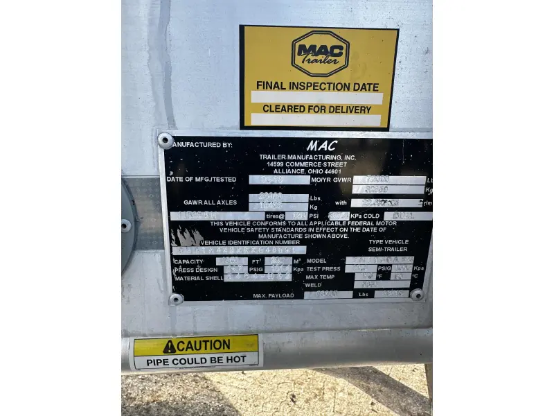 2019 MAC Pneumatic