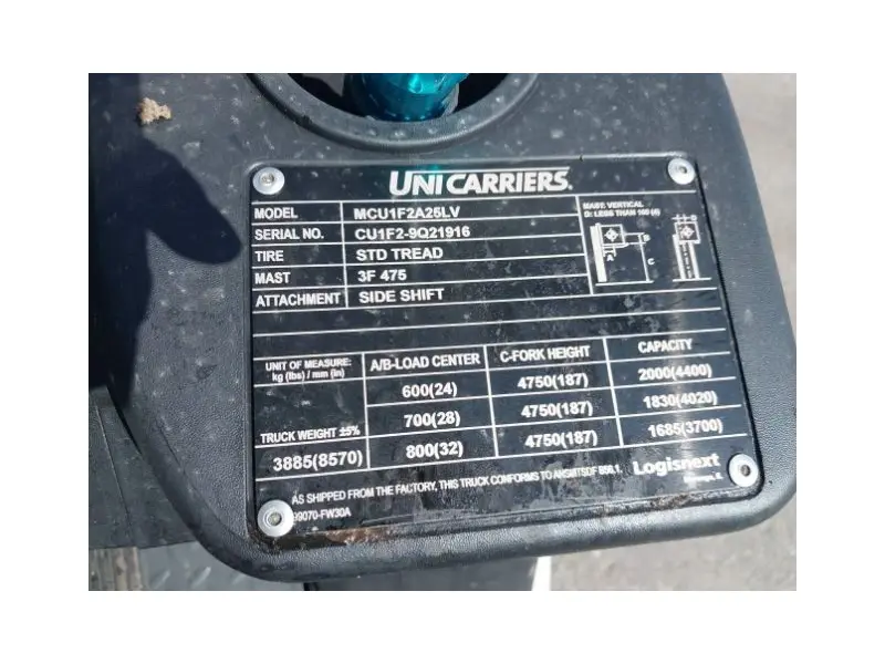2021 UNICARRIER CFU50LP