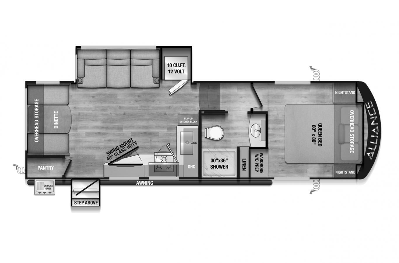 2026 Alliance Rv Avenue All Access Series 26RD in clinton MO