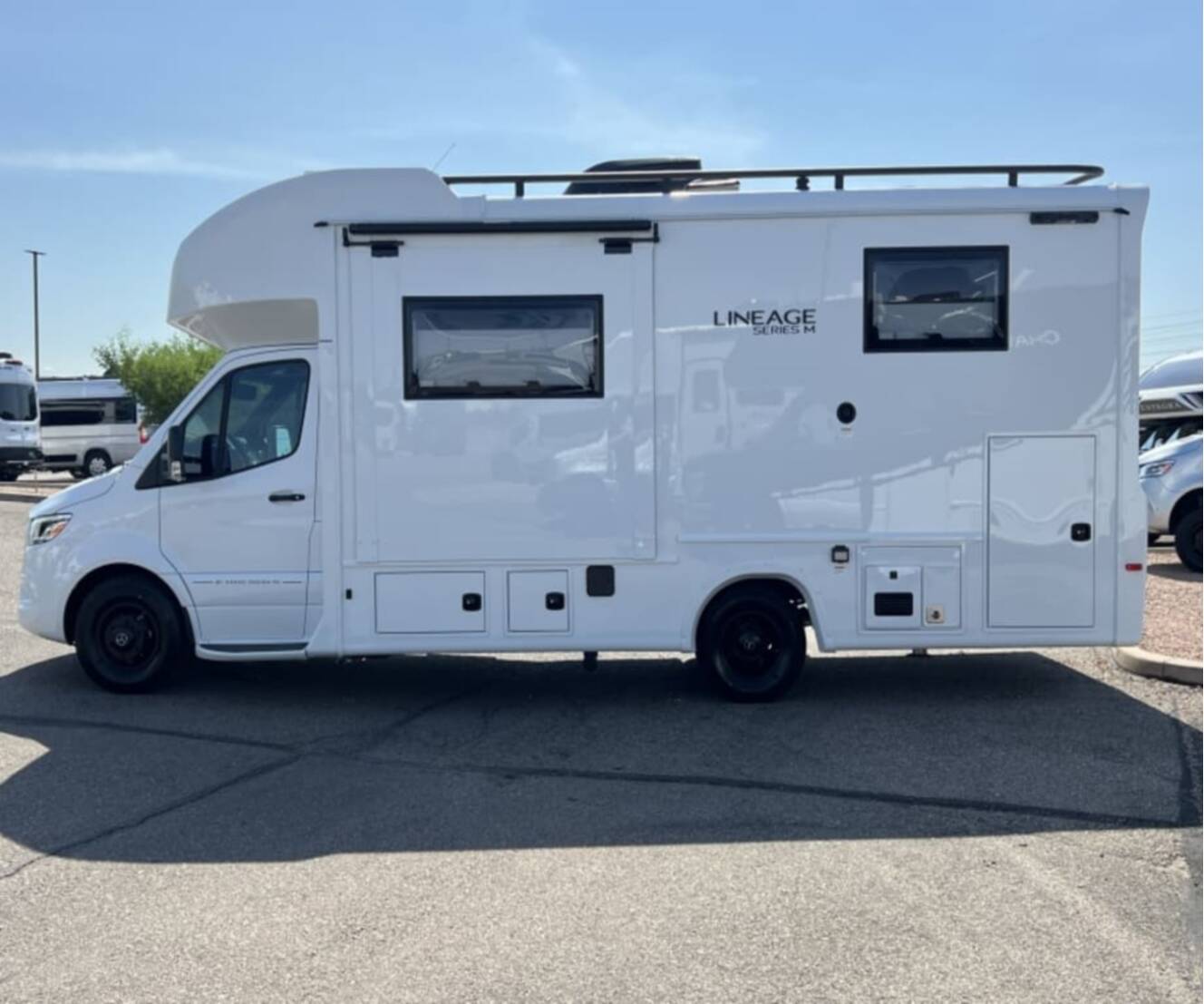 A photo of this 2027 Grand Design LINEAGE SERIES M 25TK-FBP