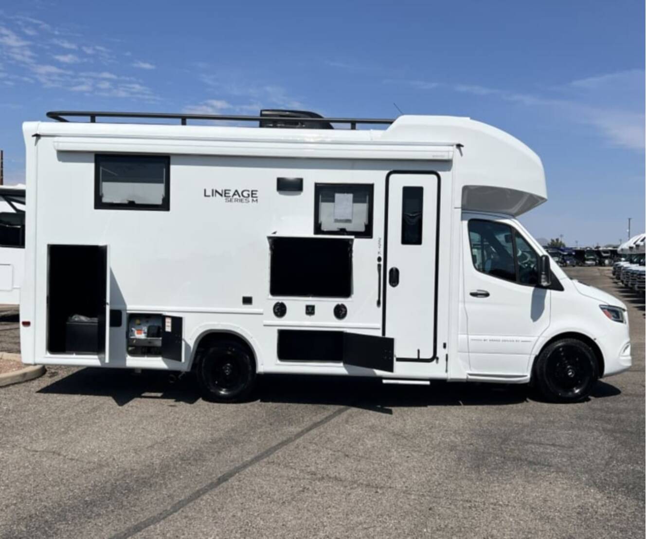 A photo of this 2027 Grand Design LINEAGE SERIES M 25TK-FBP