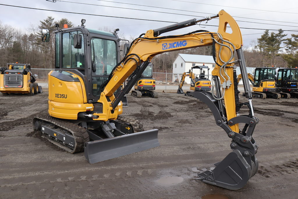 2025 XCMG XE35U Excavator w/24.4 HP, 9.8k lbs, HVAC Cab in Turner, ME
