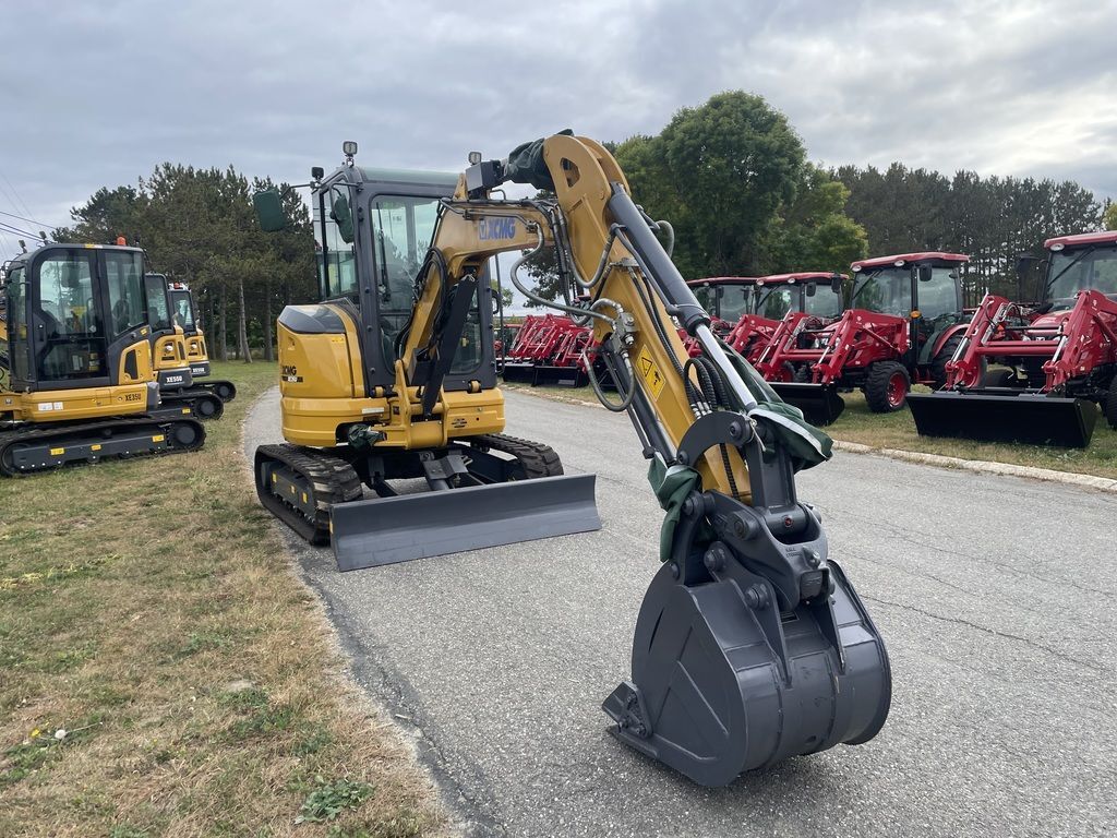 2024 XCMG XE35U 24.4 HP Excavator with Enclosed Cab & Dozer Blade in Orono, ME