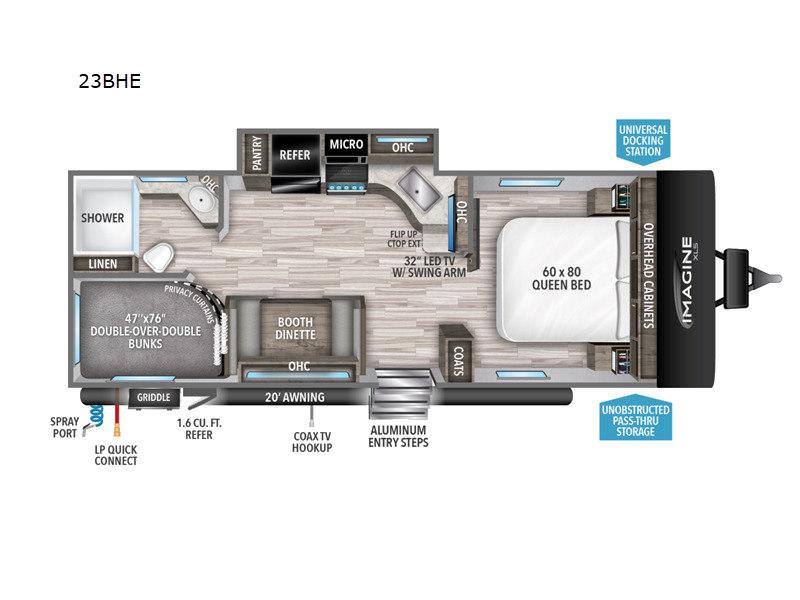 2022 Grand Design Imagine XLS 23BHE in pittsburgh PA