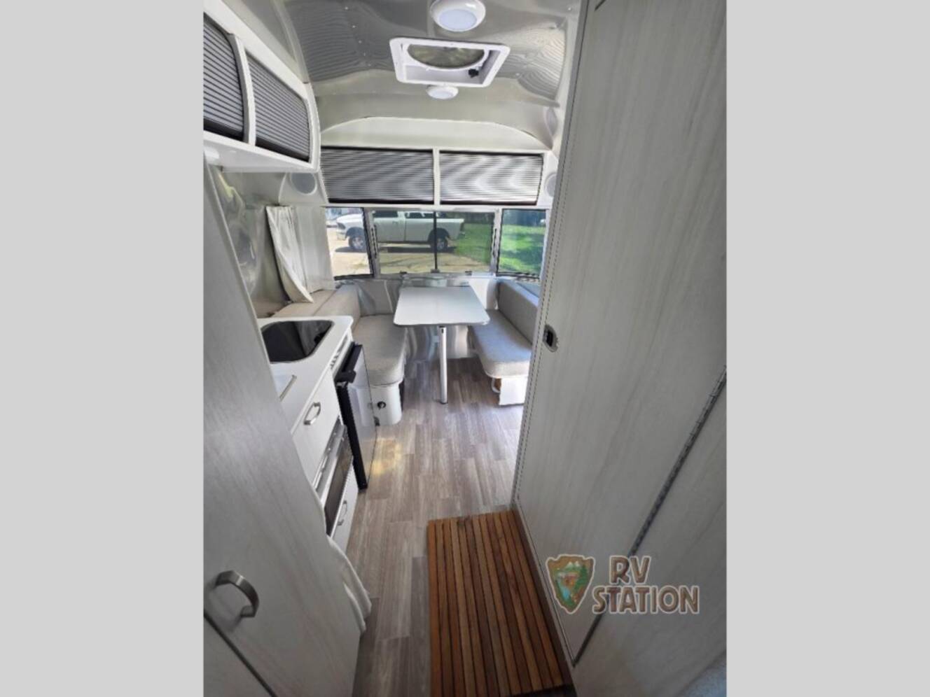 A photo of this 2025 Airstream Bambi 16RB
