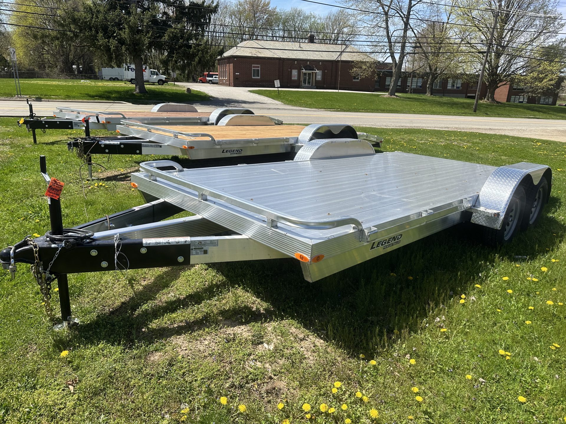 2025 Legends Trailers 7ft x18ft aluminum car hauler in North Ridgeville, OH