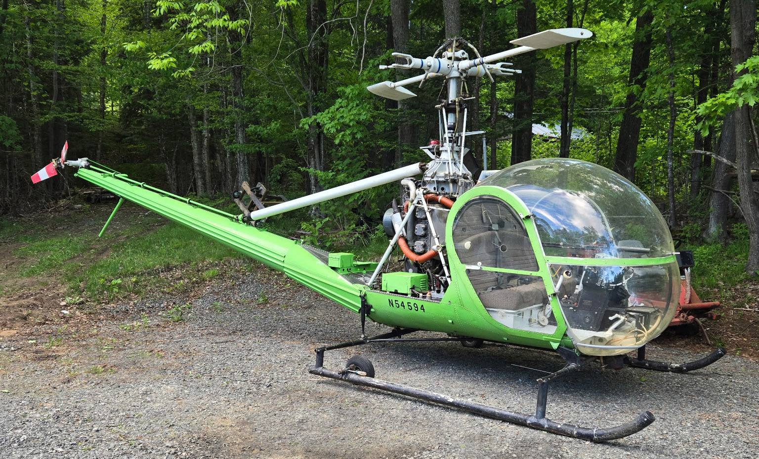 1957 Hiller Aircraft Corp UH 12C in fallston MD