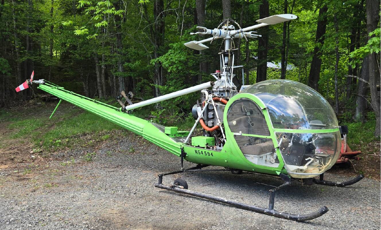 A photo of this 1957 Hiller Aircraft Corp UH 12C