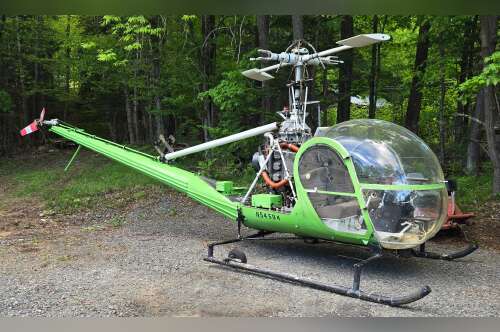 1957 Hiller Aircraft Corp UH 12C in fallston MD