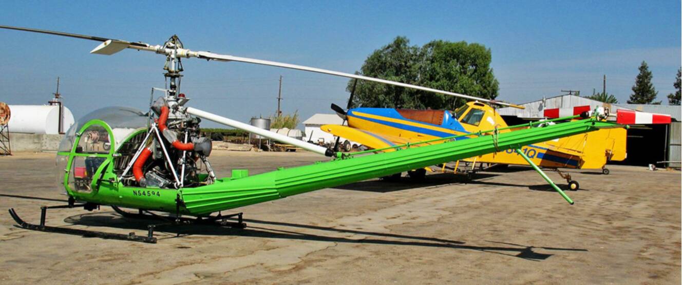 A photo of this 1957 Hiller Aircraft Corp UH 12C