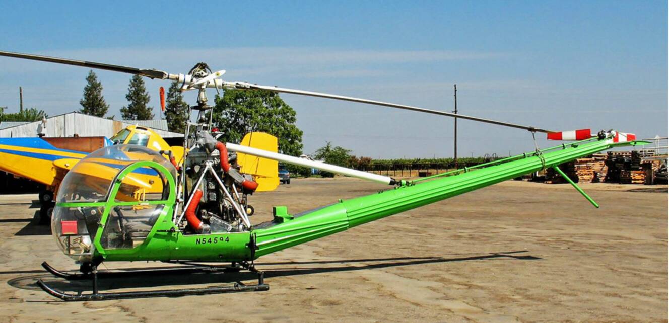 A photo of this 1957 Hiller Aircraft Corp UH 12C