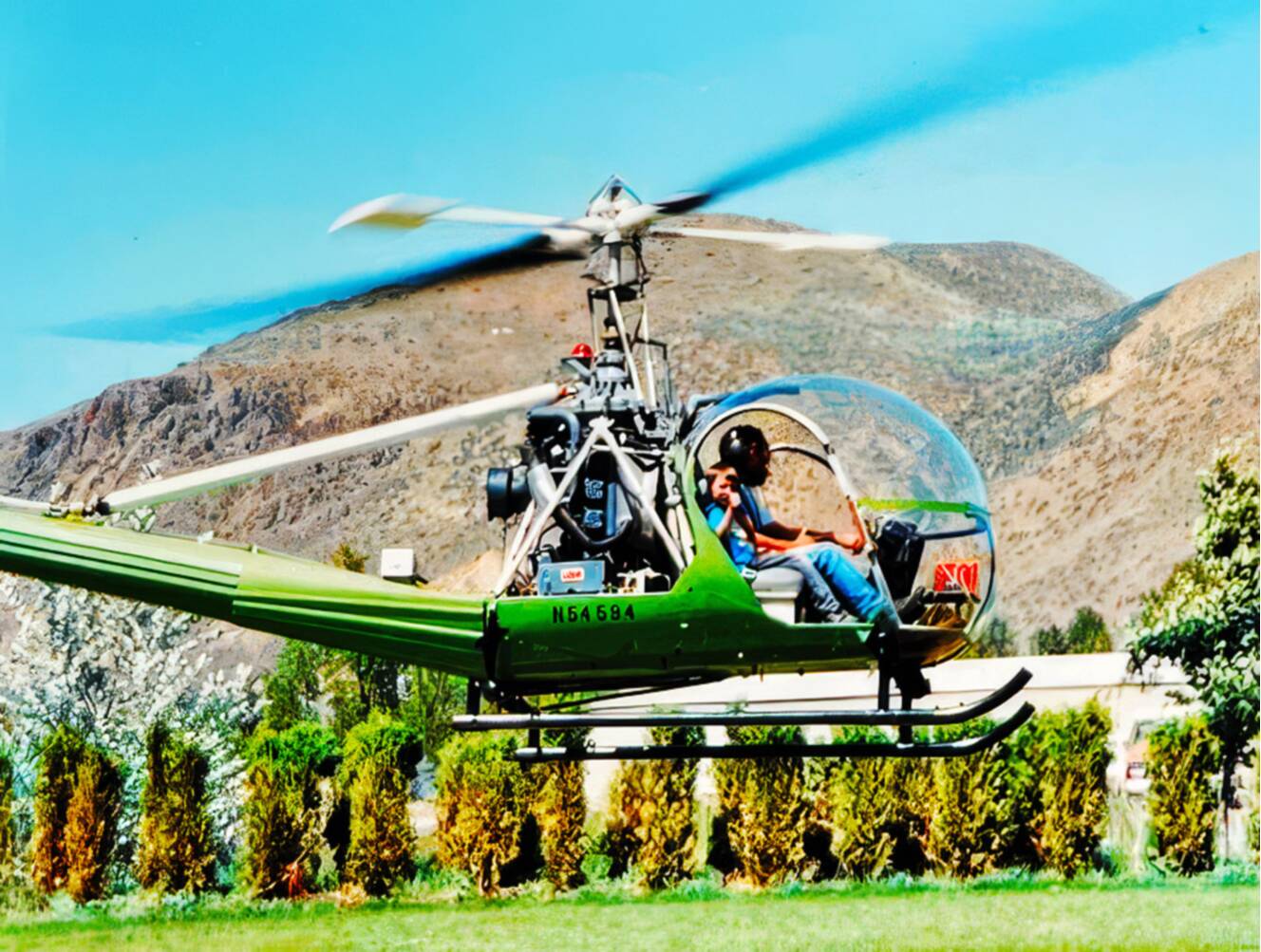 A photo of this 1957 Hiller Aircraft Corp UH 12C