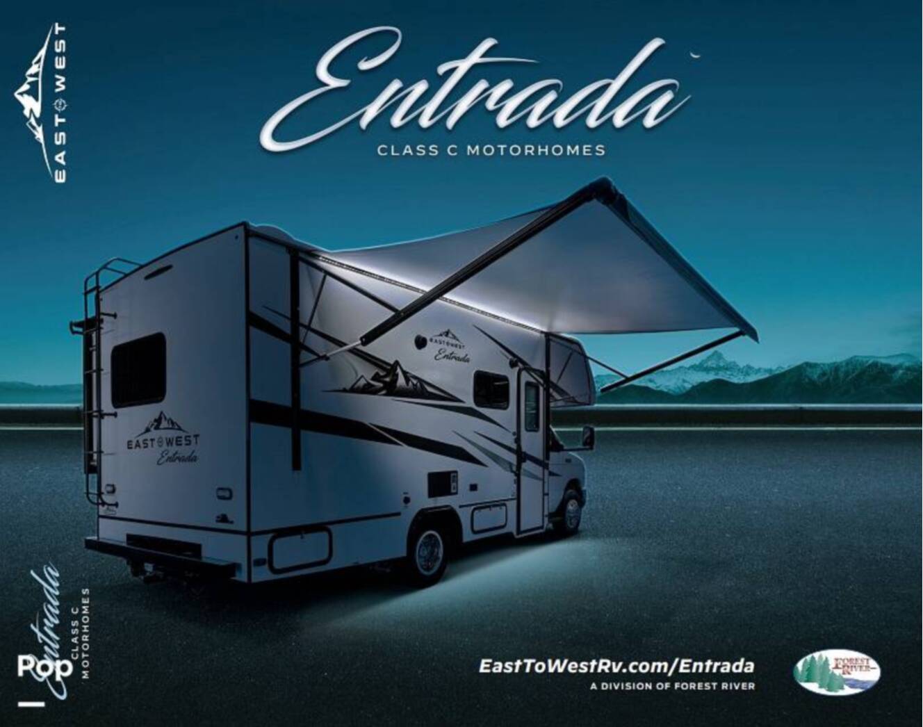 A photo of this 2022 East To West Rv Entrada 3100FB