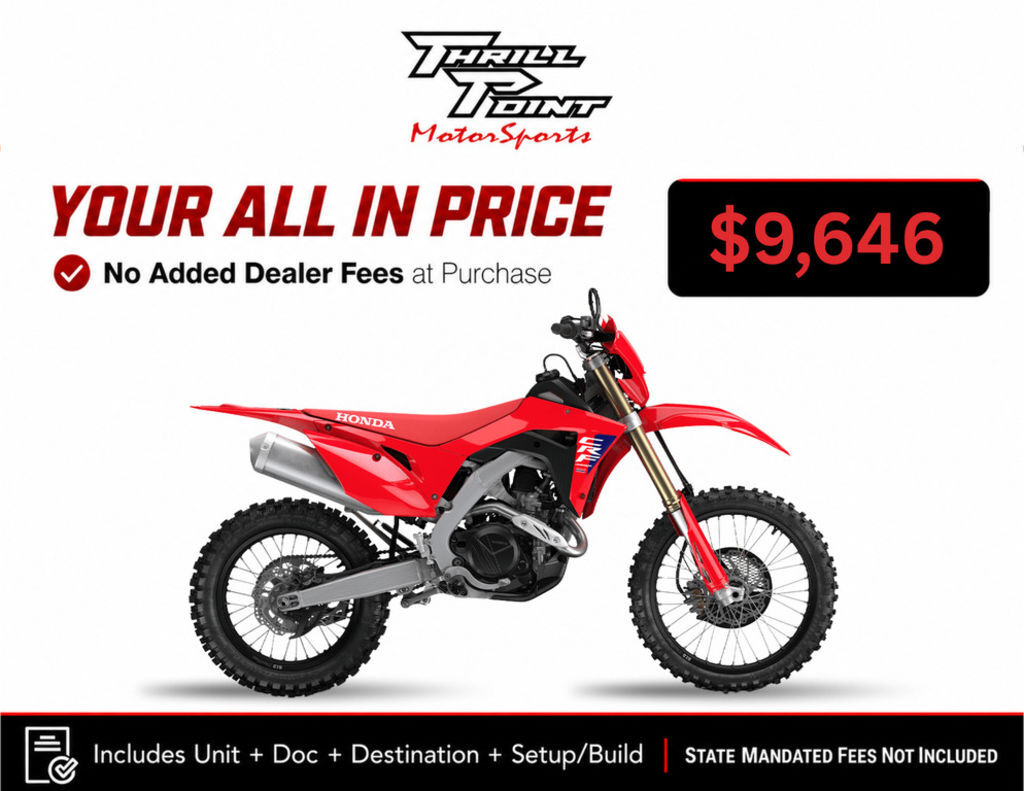 2026 Honda® CRF450X 450X in Medina, OH