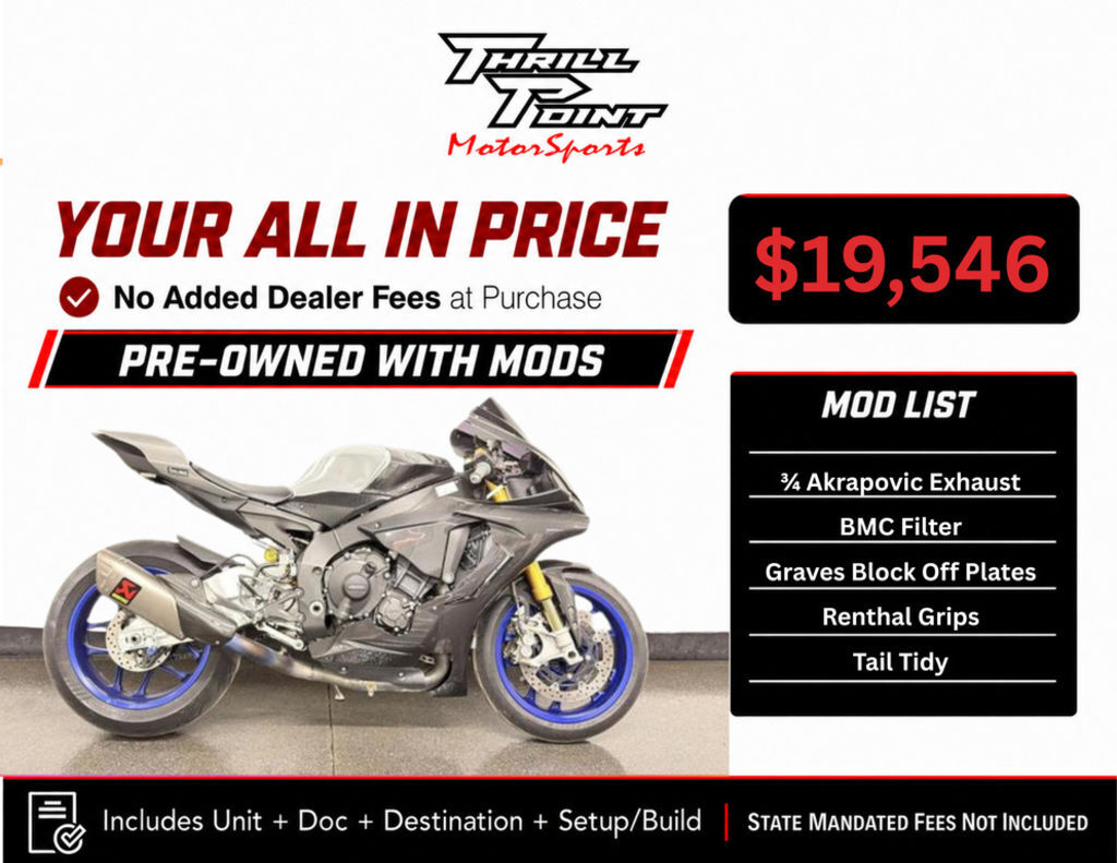 2019 Yamaha YZF-R1M R1M in Medina, OH