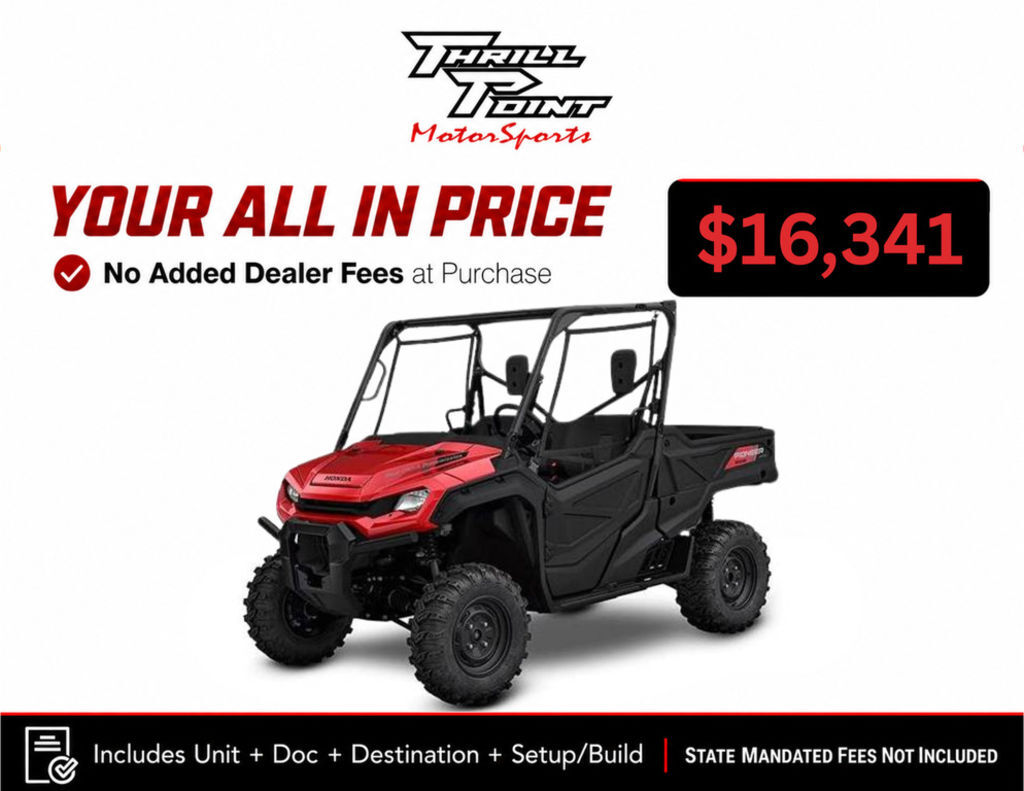 2025 Honda® Pioneer 1000 Recreation / Sport ATV