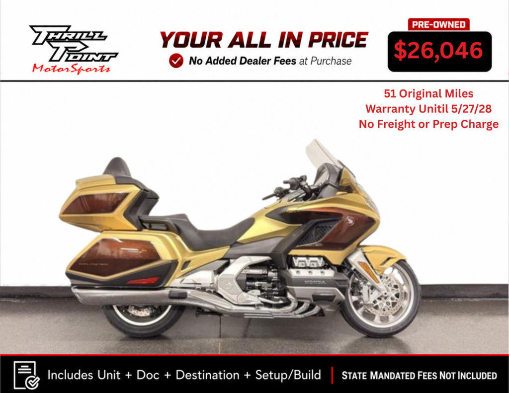 2025 Honda® Gold Wing Tour 50th Anniversary DCT TOUR DCT in Medina, OH