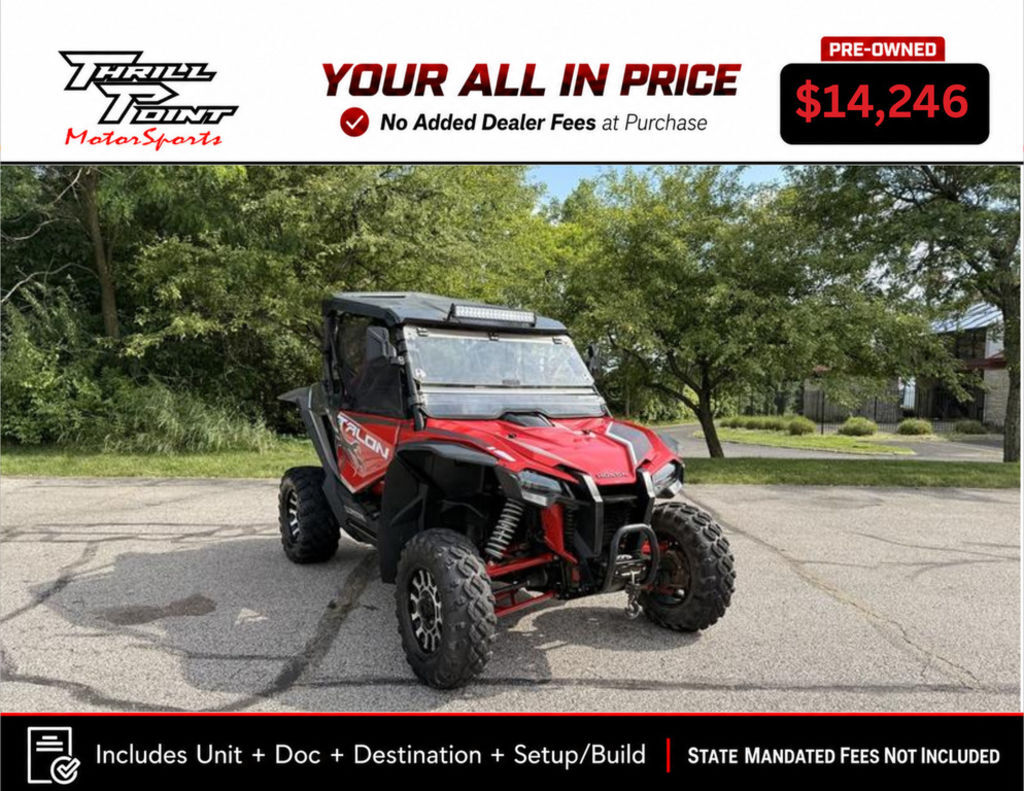 2019 Honda® Talon 1000X in medina OH