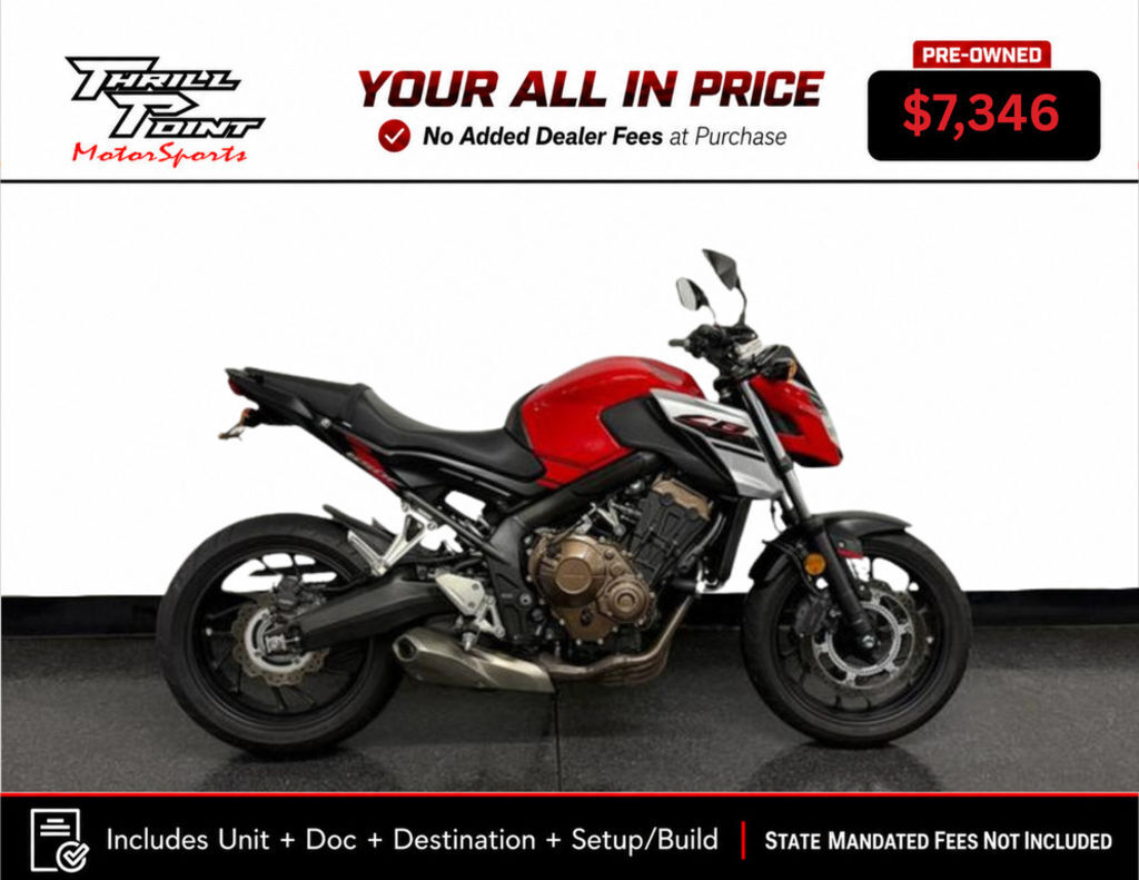 2019 Honda® CB650R BASE in Medina, OH